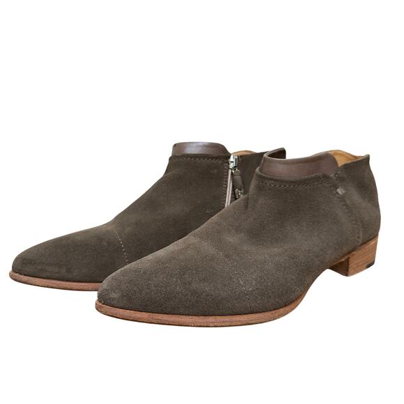 Alberto Fermani Brown Suede Ankle Boots – Made in Italy – Size 37.5 - Picture 1 of 10